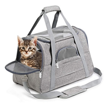 Foldable Multifunctional Oxford Pet Dog Carrier Backpack